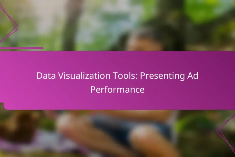 Data Visualization Tools: Presenting Ad Performance